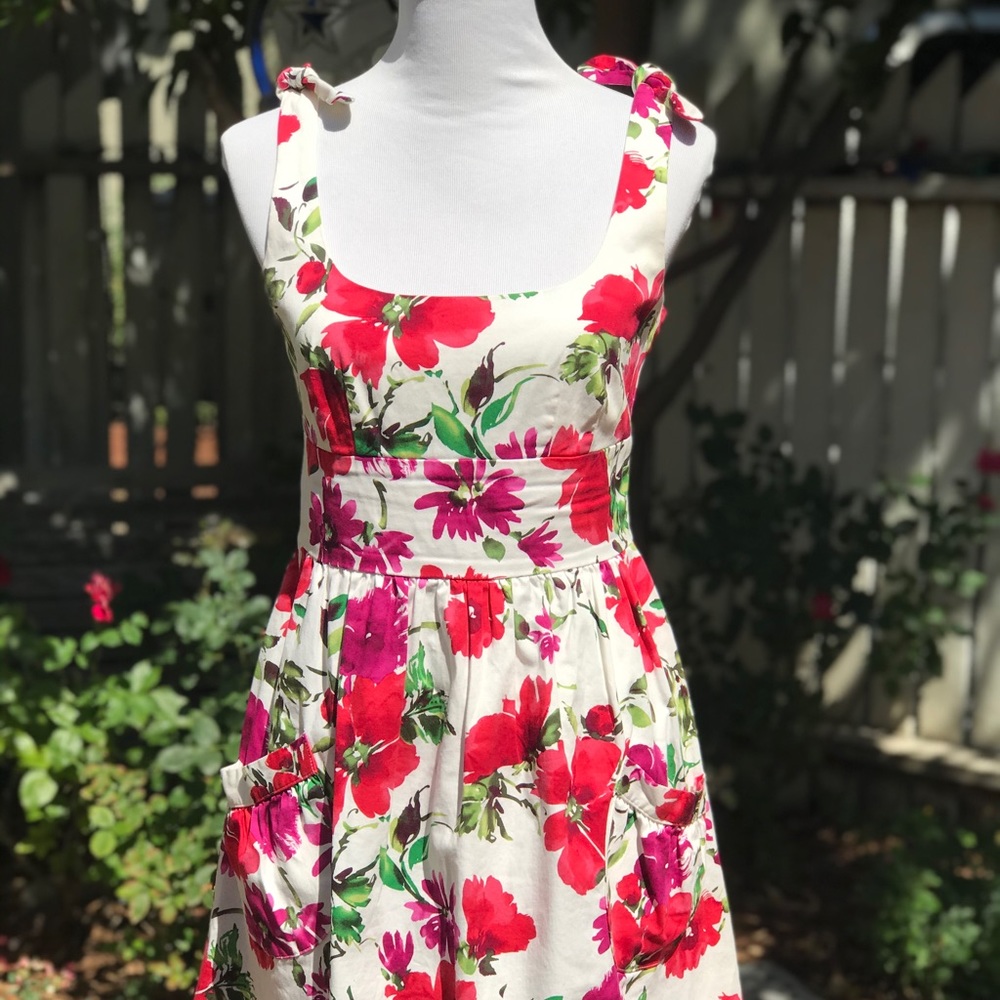 B. Smart Floral Fit and Flare